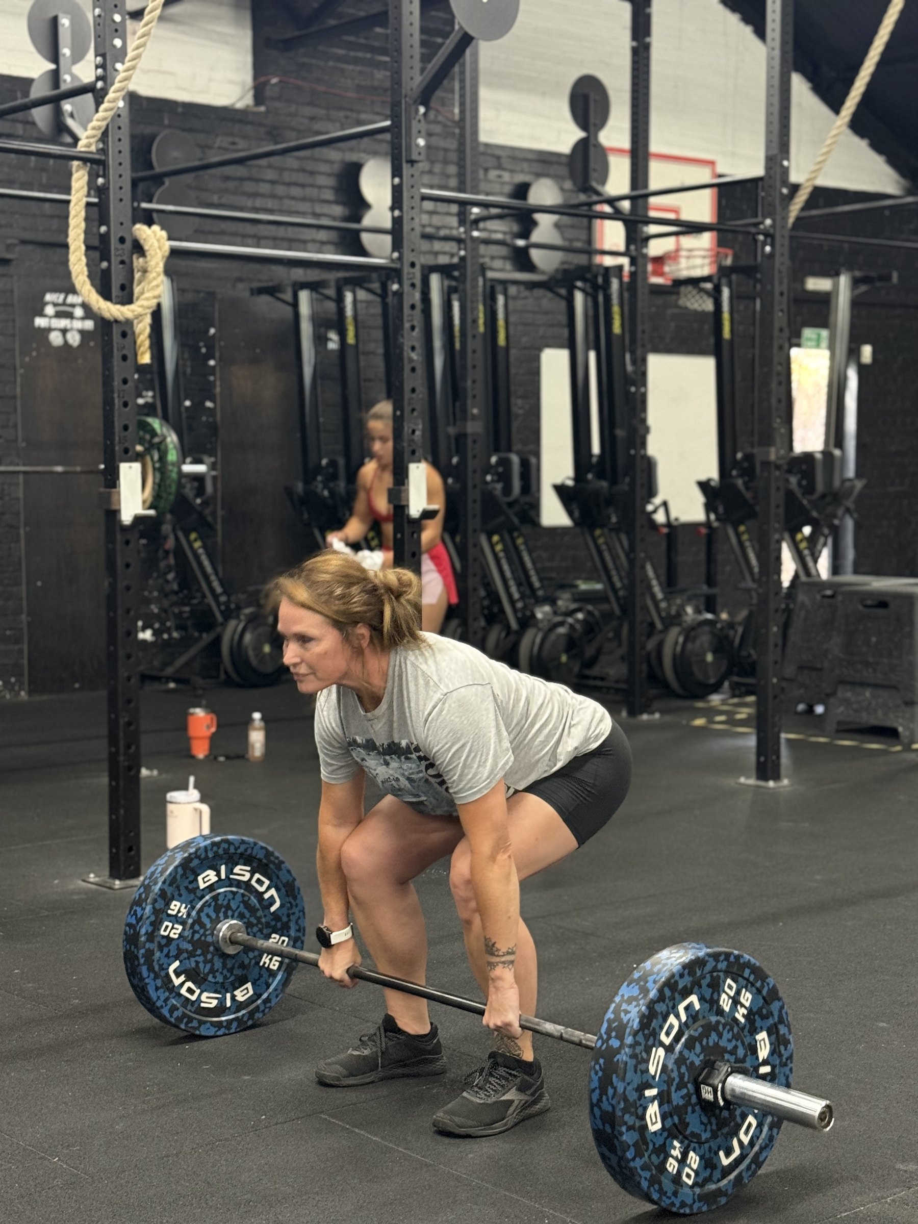 A StrongHER member training at CrossFit Lifeline Epsom
